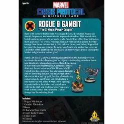 Atomic Mass Games Board Games Marvel: Crisis Protocol - Rogue & Gambit Character Pack