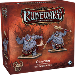 Fantasy Flight Games Board Games Runewars Miniatures Game: Obscenes - Unit Expansion