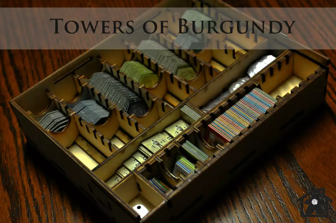 Meeple Realty - The Towers Of Burgundy (Compatible With CASTLES OF BURGUNDY™) 2 Meeple Realty - The Towers Of Burgundy (Compatible With CASTLES OF BURGUNDY™)