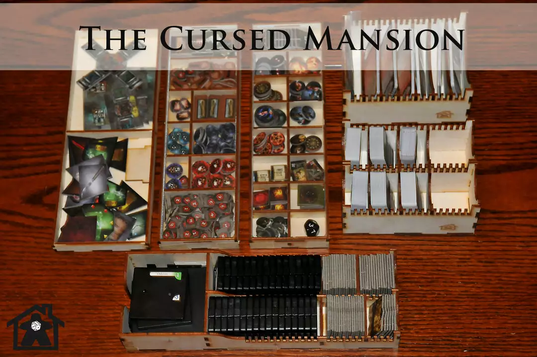 Meeple Realty - The Cursed Mansion (Compatible With Mansions Of Madness™) 1 Meeple Realty - The Cursed Mansion (Compatible With Mansions Of Madness™)