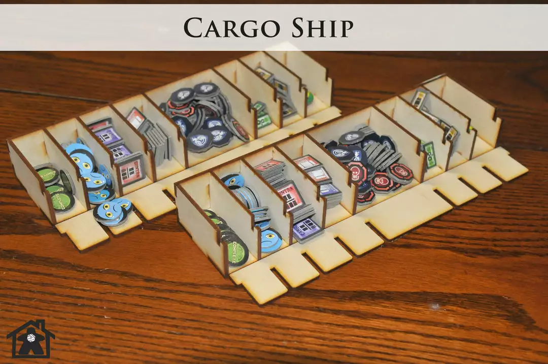 Meeple Realty - Cargo Ship (Compatible With FIREFLY™) 3 Meeple Realty - Cargo Ship (Compatible With FIREFLY™)
