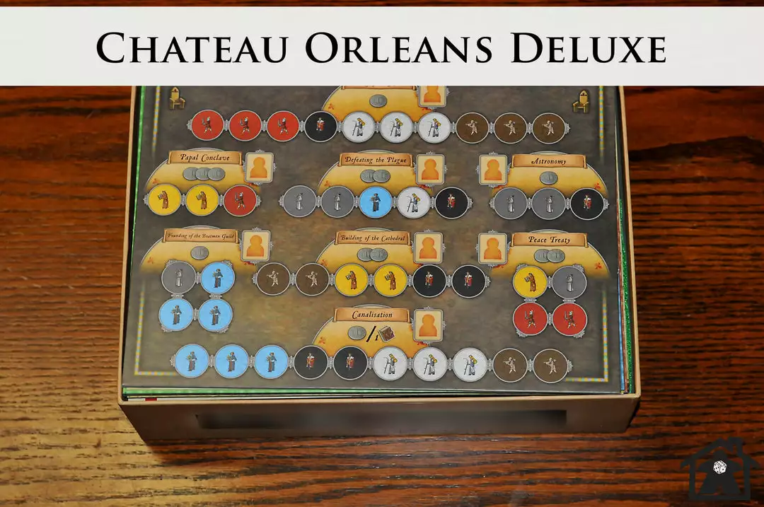 Meeple Realty - Chateau Orleans Deluxe (compatible With ORLEANS: DELUXE™ ) 1 Meeple Realty - Chateau Orleans Deluxe (compatible With ORLEANS: DELUXE™ )