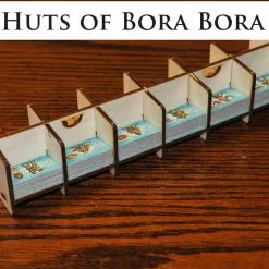 Meeple Realty - Huts Of Bora Bora (Compatible With BORA BORA™) 20 Meeple Realty - Huts Of Bora Bora (Compatible With BORA BORA™)