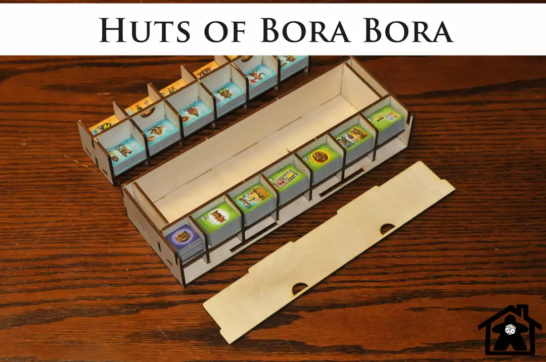 Meeple Realty - Huts Of Bora Bora (Compatible With BORA BORA™) 9 Meeple Realty - Huts Of Bora Bora (Compatible With BORA BORA™)