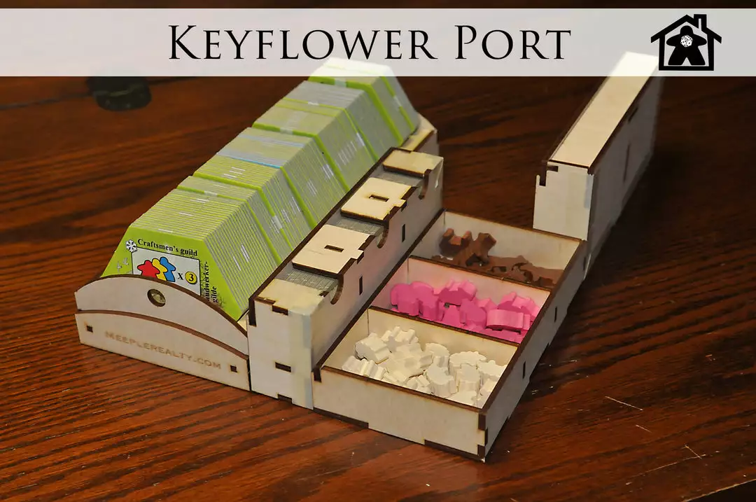 Meeple Realty - Keyflower Port (Compatible With KEYFLOWER™) 3 Meeple Realty - Keyflower Port (Compatible With KEYFLOWER™)