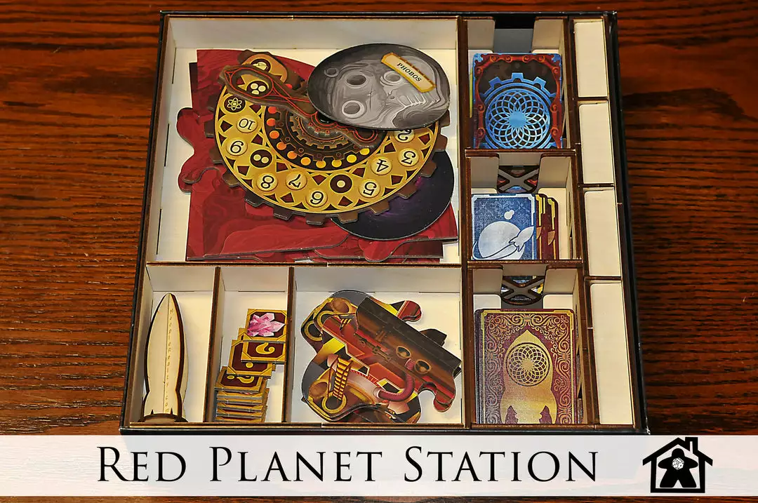 Meeple Realty - Red Planet Station (Compatible With MISSION RED PLANET™) 1 Meeple Realty - Red Planet Station (Compatible With MISSION RED PLANET™)