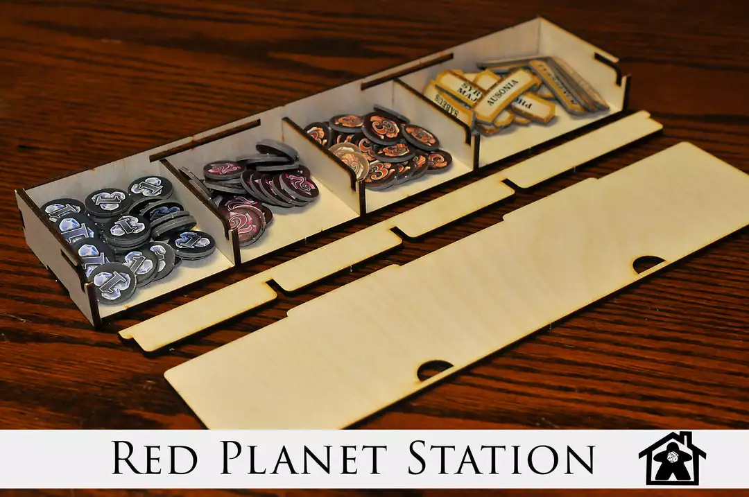 Meeple Realty - Red Planet Station (Compatible With MISSION RED PLANET™) 3 Meeple Realty - Red Planet Station (Compatible With MISSION RED PLANET™)