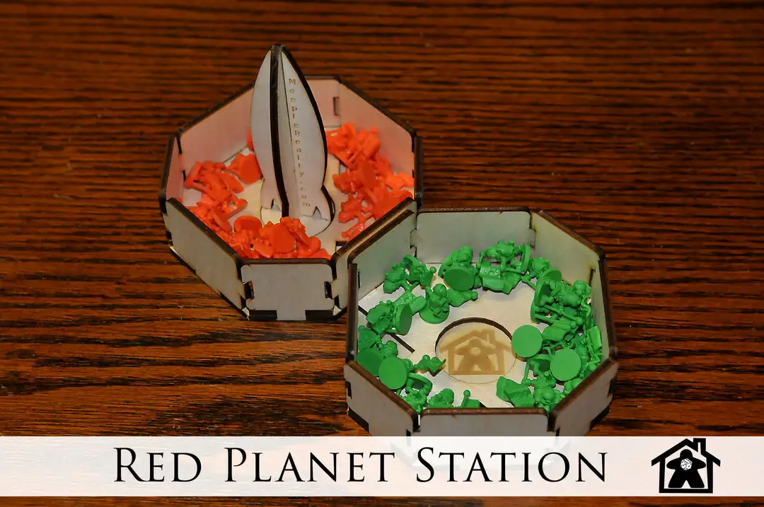 Meeple Realty - Red Planet Station (Compatible With MISSION RED PLANET™) 5 Meeple Realty - Red Planet Station (Compatible With MISSION RED PLANET™)