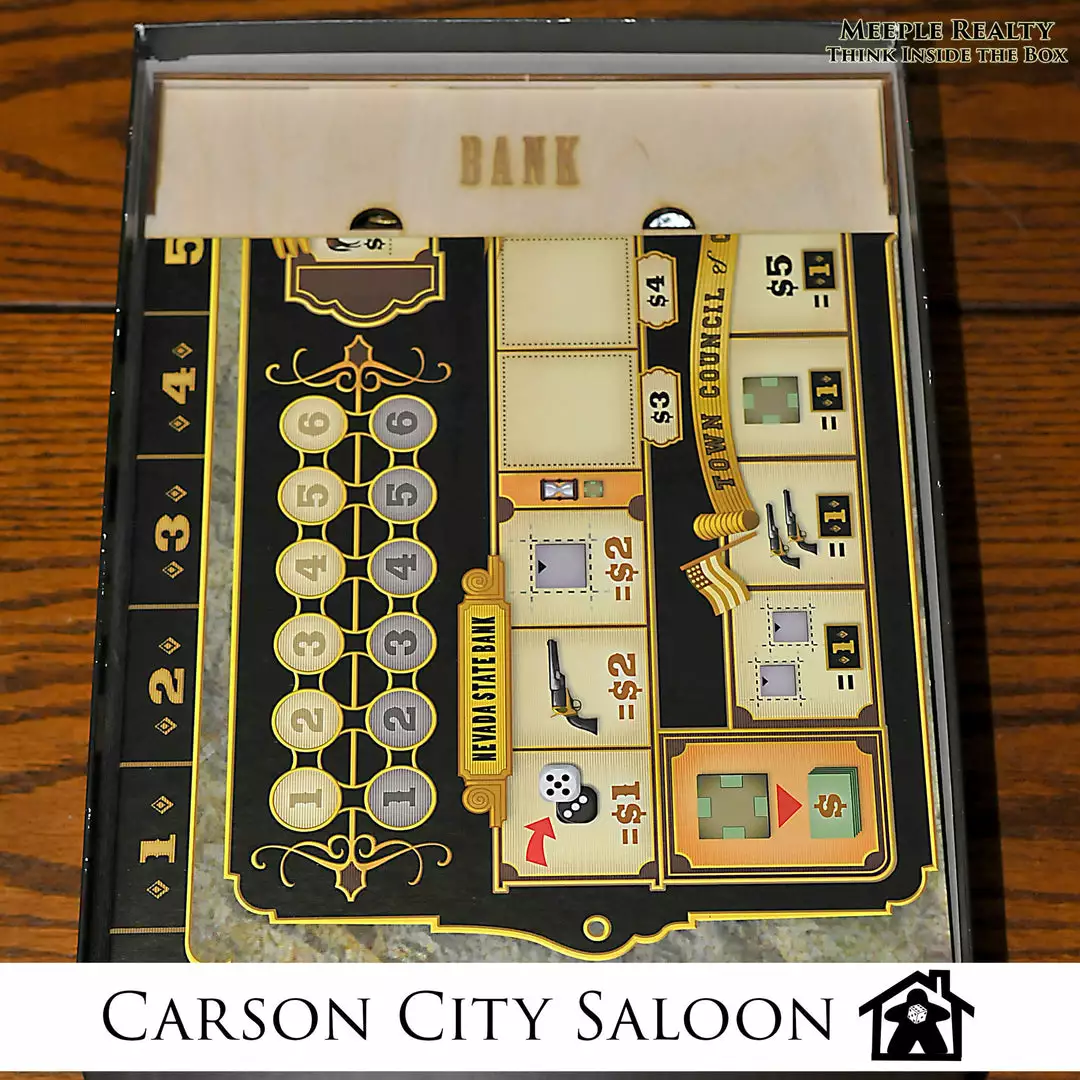 Meeple Realty - Carson City Saloon (Compatible With CARSON CITY: BIG BOX™) *PRE-ORDER* 2 Meeple Realty - Carson City Saloon (Compatible With CARSON CITY: BIG BOX™) *PRE-ORDER*