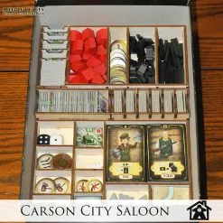 Meeple Realty - Carson City Saloon (Compatible With CARSON CITY: BIG BOX™) *PRE-ORDER* 20 Meeple Realty - Carson City Saloon (Compatible With CARSON CITY: BIG BOX™) *PRE-ORDER*
