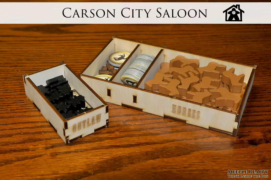 Meeple Realty - Carson City Saloon (Compatible With CARSON CITY: BIG BOX™) *PRE-ORDER* 16 Meeple Realty - Carson City Saloon (Compatible With CARSON CITY: BIG BOX™) *PRE-ORDER*