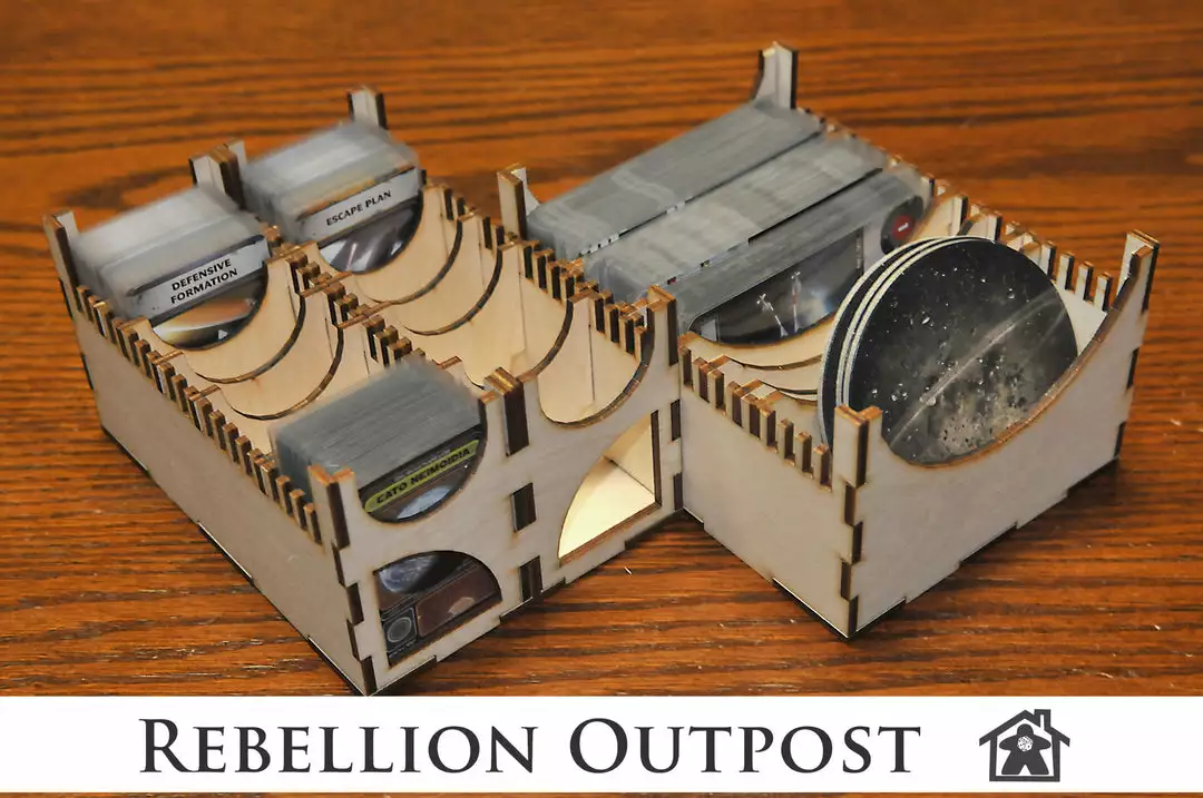 Meeple Realty - Rebellion Outpost (Compatible With STAR WARS: REBELLION™) 13 Meeple Realty - Rebellion Outpost (Compatible With STAR WARS: REBELLION™)