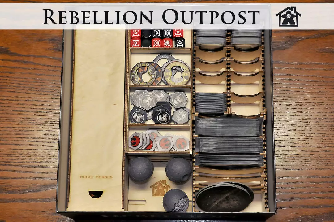 Meeple Realty - Rebellion Outpost (Compatible With STAR WARS: REBELLION™) 3 Meeple Realty - Rebellion Outpost (Compatible With STAR WARS: REBELLION™)
