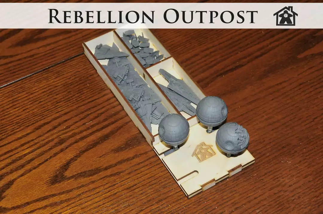 Meeple Realty - Rebellion Outpost (Compatible With STAR WARS: REBELLION™) 6 Meeple Realty - Rebellion Outpost (Compatible With STAR WARS: REBELLION™)