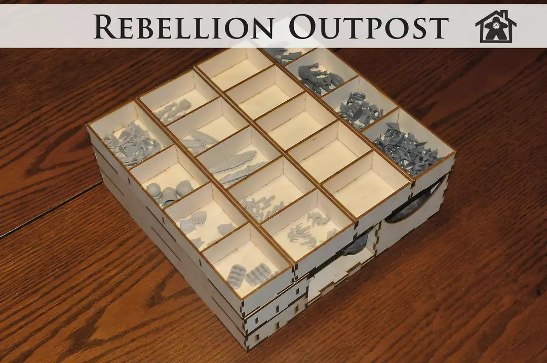 Meeple Realty - Rebellion Outpost (Compatible With STAR WARS: REBELLION™) 9 Meeple Realty - Rebellion Outpost (Compatible With STAR WARS: REBELLION™)