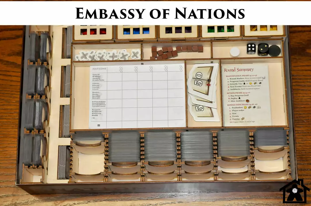 Meeple Realty - Embassy Of Nations (compatible With NATIONS™) 10 Meeple Realty - Embassy Of Nations (compatible With NATIONS™)