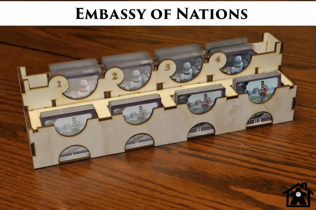 Meeple Realty - Embassy Of Nations (compatible With NATIONS™) 1 Meeple Realty - Embassy Of Nations (compatible With NATIONS™)