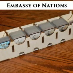 Meeple Realty - Embassy Of Nations (compatible With NATIONS™)