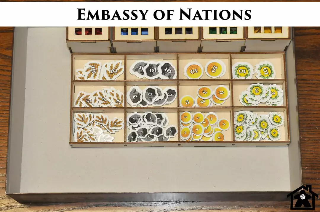 Meeple Realty - Embassy Of Nations (compatible With NATIONS™) 6 Meeple Realty - Embassy Of Nations (compatible With NATIONS™)