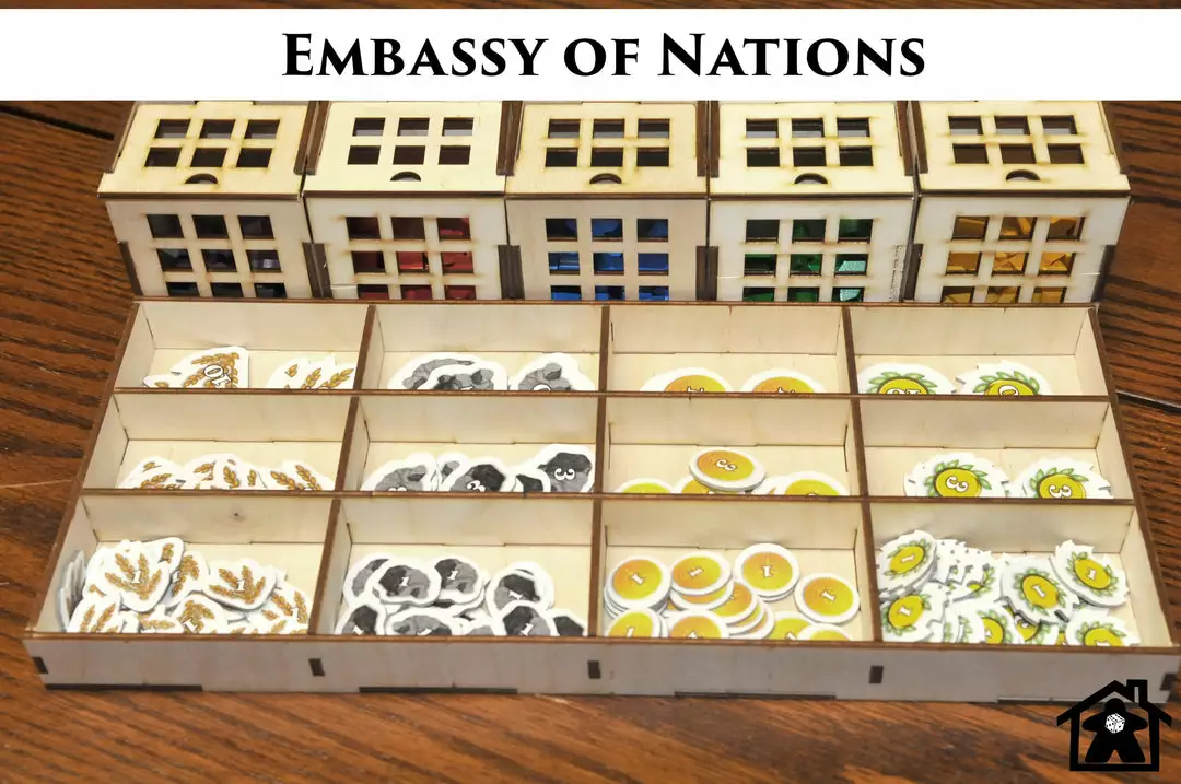 Meeple Realty - Embassy Of Nations (compatible With NATIONS™) 7 Meeple Realty - Embassy Of Nations (compatible With NATIONS™)