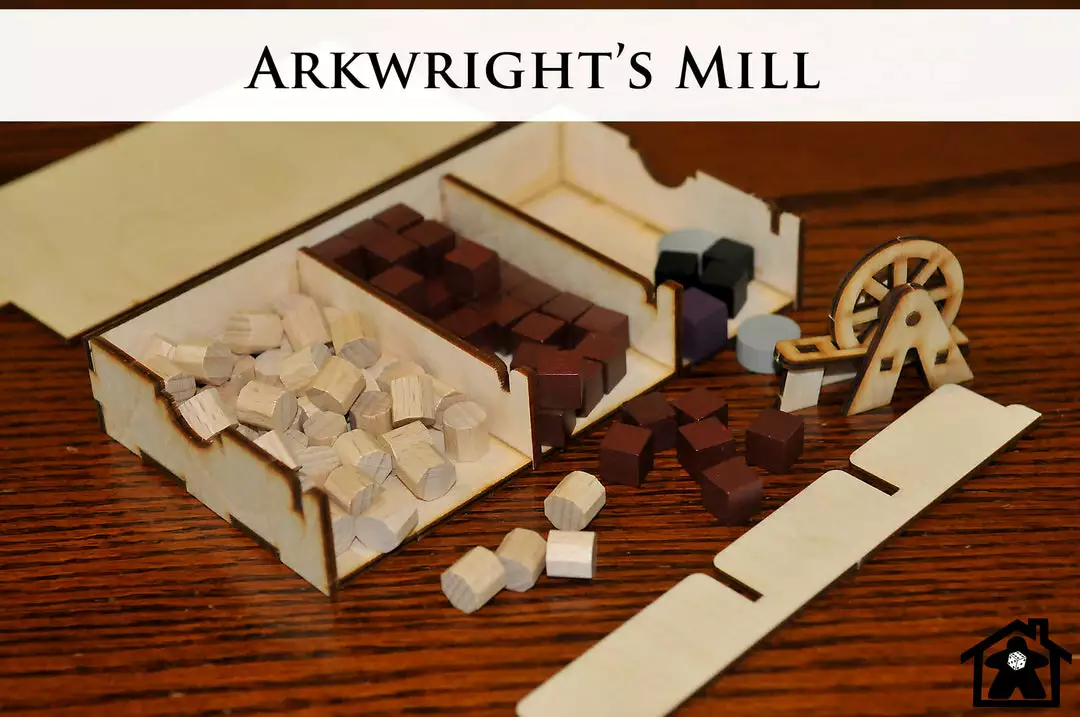 Meeple Realty - Arkwright's Mill (Compatible With ARKWRIGHT™) 25 Meeple Realty - Arkwright's Mill (Compatible With ARKWRIGHT™)