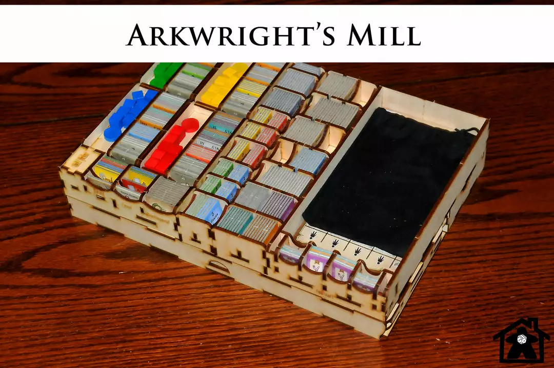 Meeple Realty - Arkwright's Mill (Compatible With ARKWRIGHT™) 5 Meeple Realty - Arkwright's Mill (Compatible With ARKWRIGHT™)