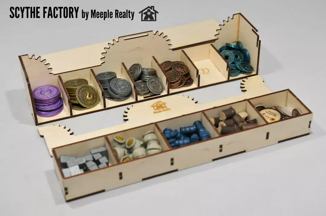 Meeple Realty - Scythe Factory (Compatible With SCYTHE™) 12 Meeple Realty - Scythe Factory (Compatible With SCYTHE™)