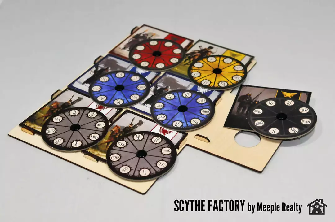 Meeple Realty - Scythe Factory (Compatible With SCYTHE™) 15 Meeple Realty - Scythe Factory (Compatible With SCYTHE™)