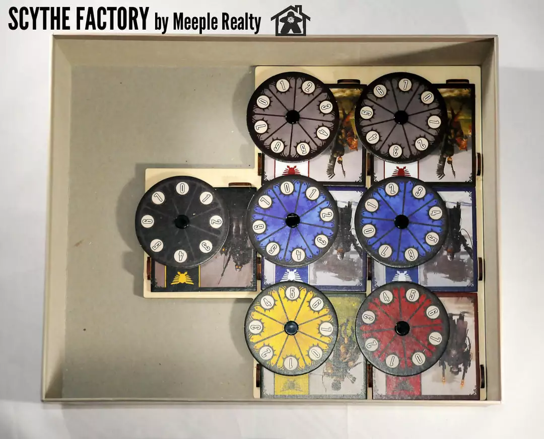 Meeple Realty - Scythe Factory (Compatible With SCYTHE™) 6 Meeple Realty - Scythe Factory (Compatible With SCYTHE™)
