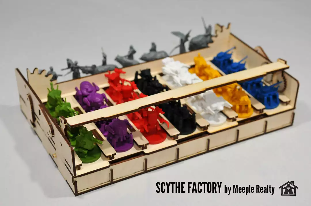 Meeple Realty - Scythe Factory (Compatible With SCYTHE™) 8 Meeple Realty - Scythe Factory (Compatible With SCYTHE™)