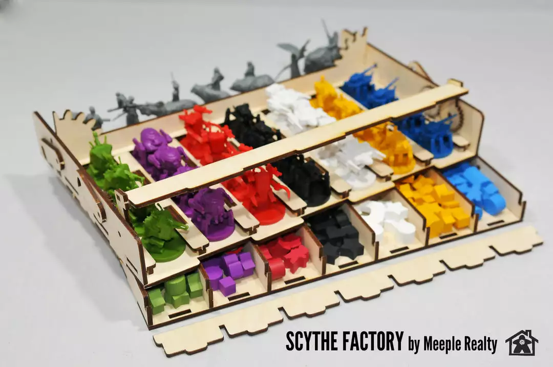 Meeple Realty - Scythe Factory (Compatible With SCYTHE™) 9 Meeple Realty - Scythe Factory (Compatible With SCYTHE™)