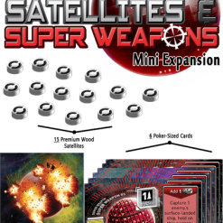 Gamelyn Games Tiny Epic Galaxies: Satellites & Super Weapons Mini Expansion