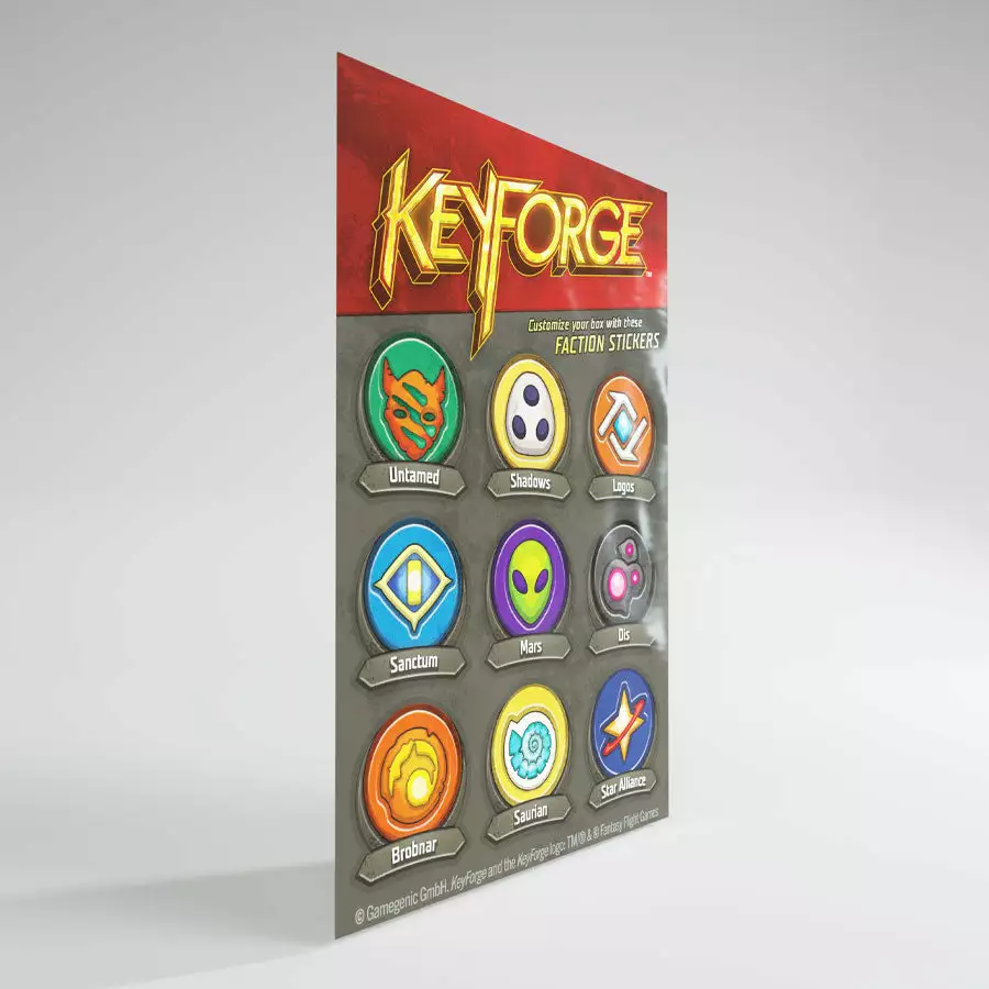 Gamegenic: Keyforge Gemini Deck Box - Black Deck Boxes 2 Gamegenic: Keyforge Gemini Deck Box - Black Deck Boxes