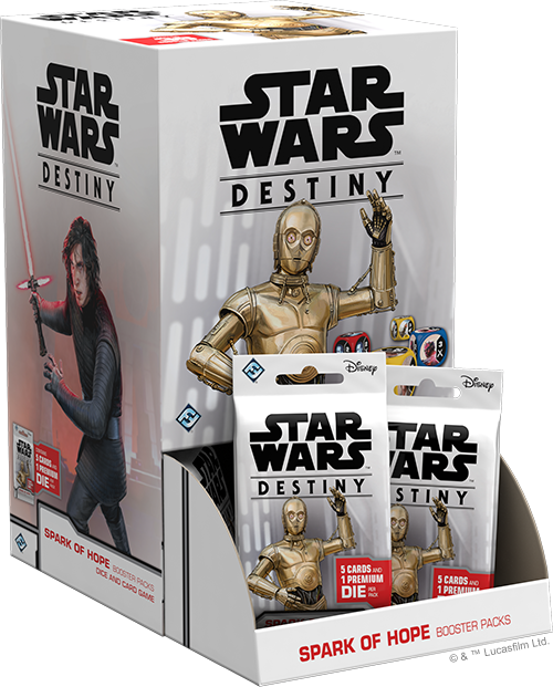 Fantasy Flight Games Board Games Star Wars: Destiny – Spark Of Hope Booster Display 1 Fantasy Flight Games Board Games Star Wars: Destiny – Spark Of Hope Booster Display