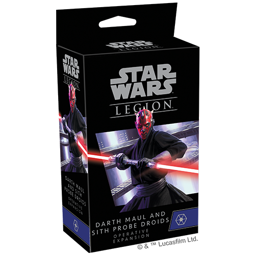 Fantasy Flight Games Star Wars: Legion - Darth Maul And Sith Probe Droid Operative Expansion 1 Fantasy Flight Games Star Wars: Legion - Darth Maul And Sith Probe Droid Operative Expansion