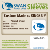 SWAN Sleeves - Card Sleeves (75 X 75mm) - 150 Pack, Thin Sleeves
