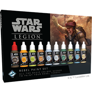 Fantasy Flight Games War Games Star Wars: Legion - Rebel Paint Set 1 Fantasy Flight Games War Games Star Wars: Legion - Rebel Paint Set