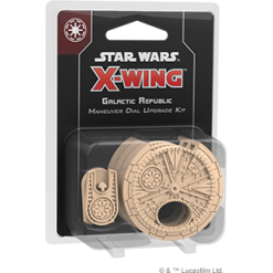 Fantasy Flight Games Board Games Star Wars X-Wing (Second Edition): Galactic Republic Maneuver Dial Upgrade Kit