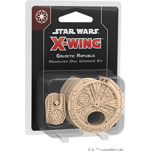 Fantasy Flight Games Board Games Star Wars X-Wing (Second Edition): Galactic Republic Maneuver Dial Upgrade Kit 1 Fantasy Flight Games Board Games Star Wars X-Wing (Second Edition): Galactic Republic Maneuver Dial Upgrade Kit