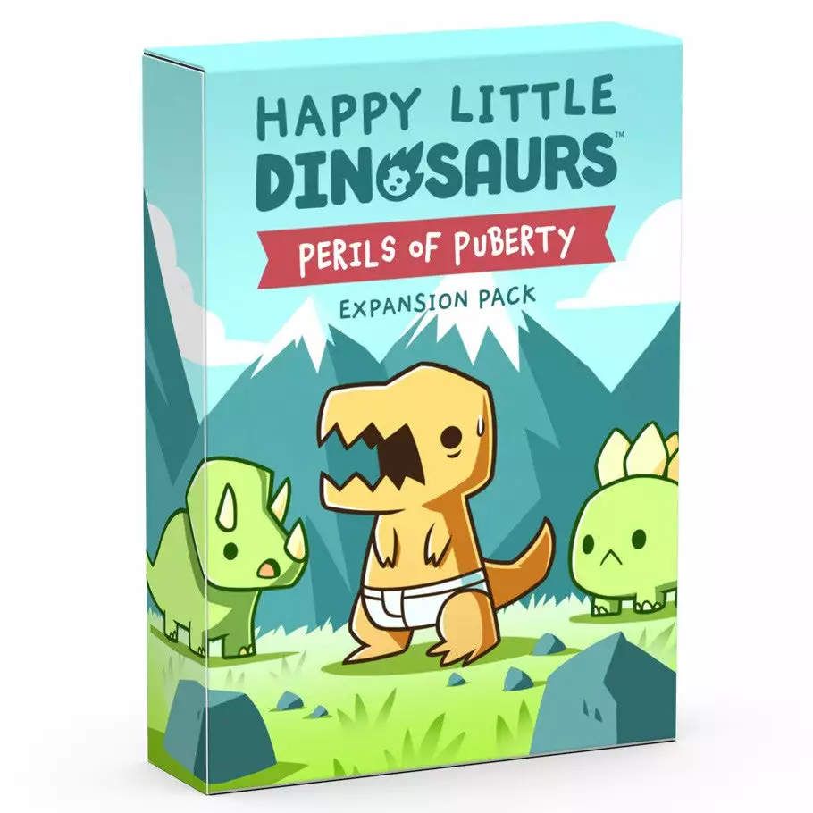 TeeTurtle Happy Little Dinosaurs: Perils Of Puberty Expansion Pack 1 TeeTurtle Happy Little Dinosaurs: Perils Of Puberty Expansion Pack