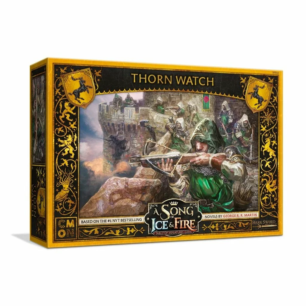 CMON Global Limited Board Games A Song Of Ice & Fire: Tabletop Miniatures Game – Baratheon Thorn Watch 1 CMON Global Limited Board Games A Song Of Ice & Fire: Tabletop Miniatures Game – Baratheon Thorn Watch