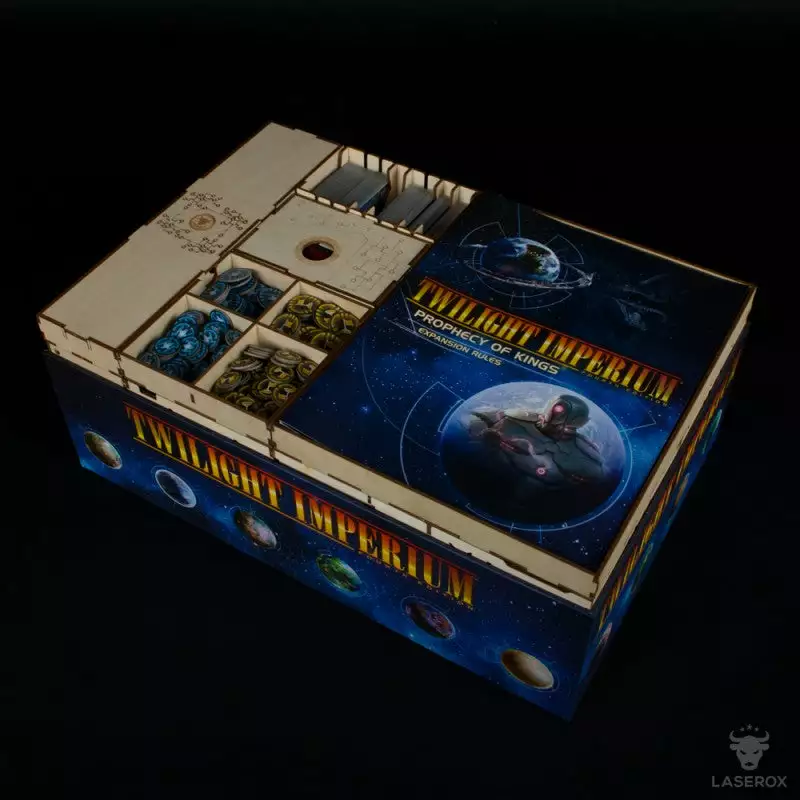 Laserox - Twilight Treasury Upgrade Kit - Compatible With Twilight Imperium (Fourth Edition) And Expansion Import Games 2 Laserox - Twilight Treasury Upgrade Kit - Compatible With Twilight Imperium (Fourth Edition) And Expansion Import Games