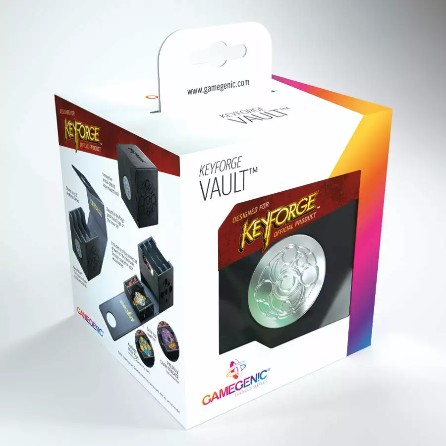 Gamegenic: Keyforge Vault - Black Deck Boxes 1 Gamegenic: Keyforge Vault - Black Deck Boxes