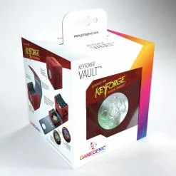 Deck Boxes Gamegenic: Keyforge Vault - Red 9 Deck Boxes Gamegenic: Keyforge Vault - Red