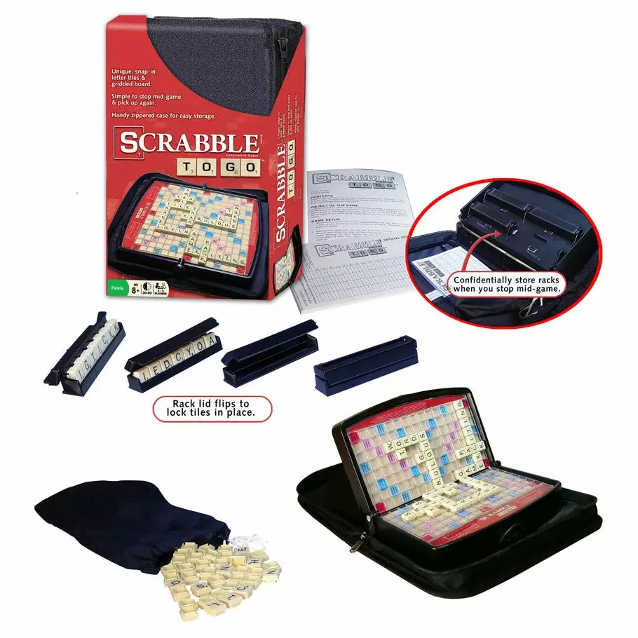Winning Moves Games (USA) Scrabble To Go Board Games 1 Winning Moves Games (USA) Scrabble To Go Board Games