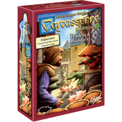 Z-Man Games Carcassonne: Expansion 2 - Traders & Builders (New Edition) Board Games