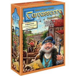 Z-Man Games Board Games Carcassonne: Abbey & Mayor